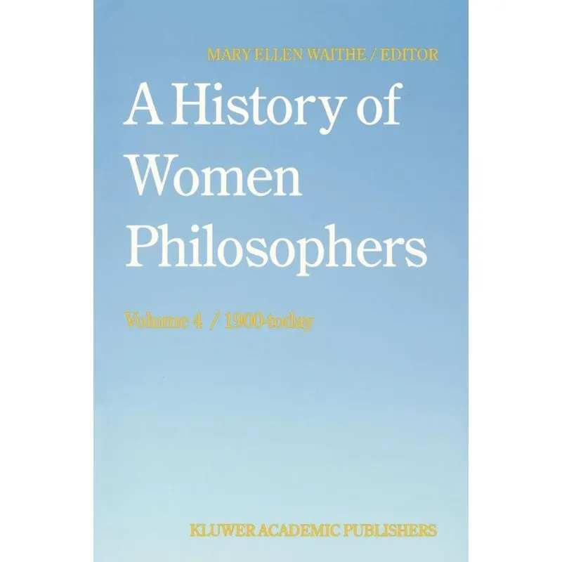 A History of Women Philosophers