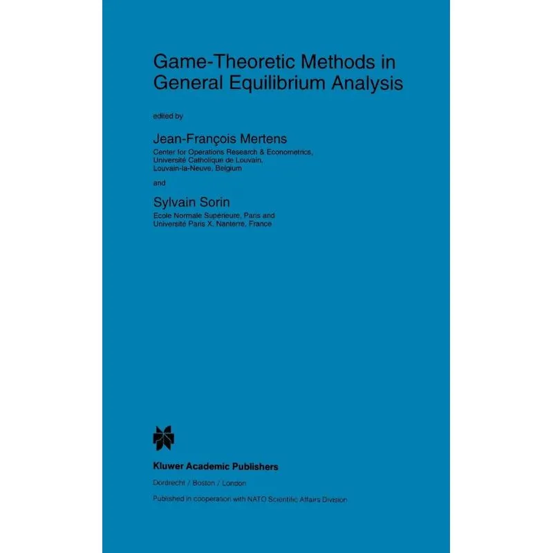 Game-Theoretic Methods in General Equilibrium Analysis
