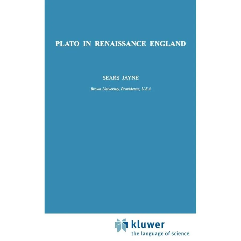 Plato in Renaissance England