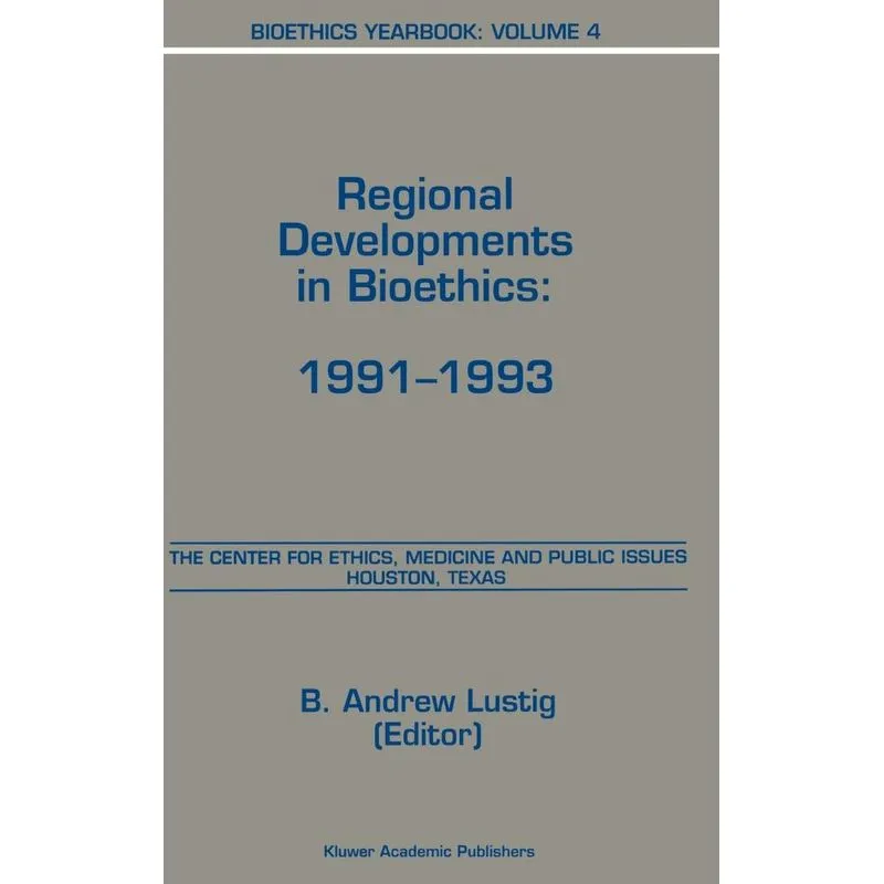 Bioethics Yearbook