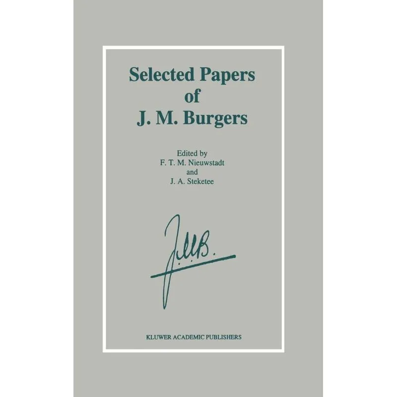 Selected Papers of J. M. Burgers