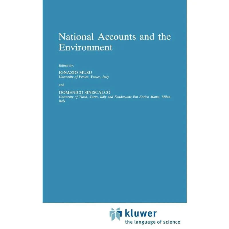 National Accounts and the Environment