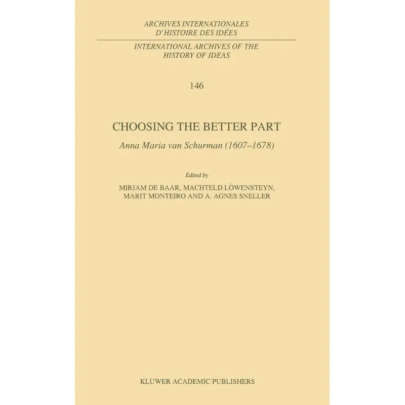 Choosing the Better Part