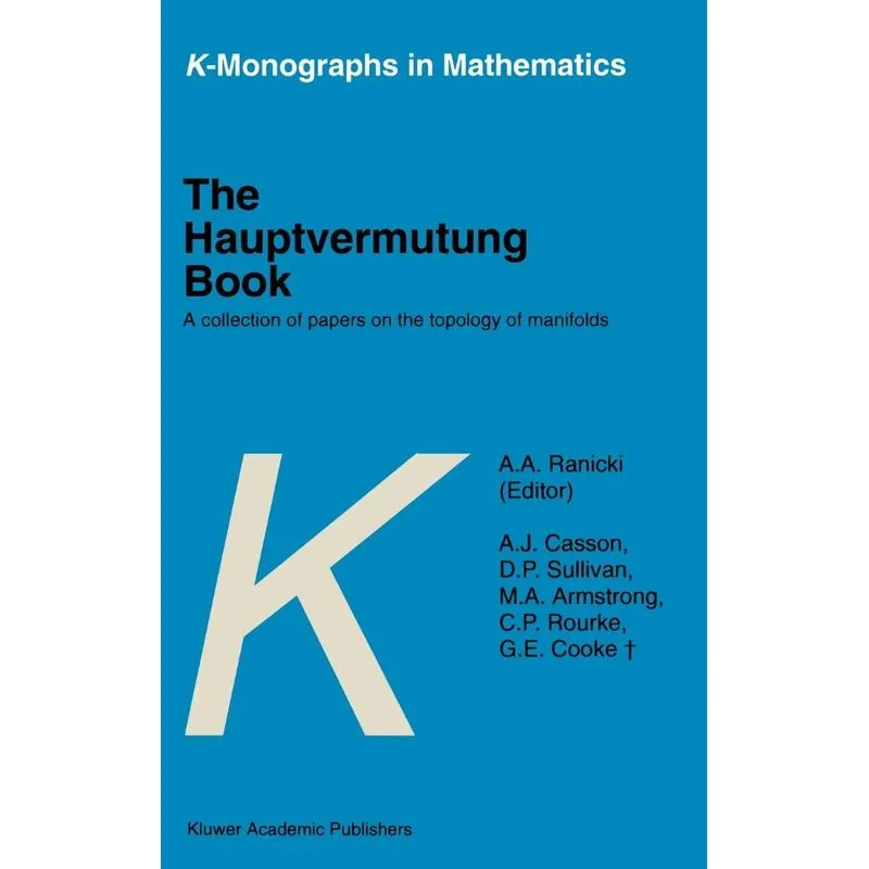 The Hauptvermutung Book