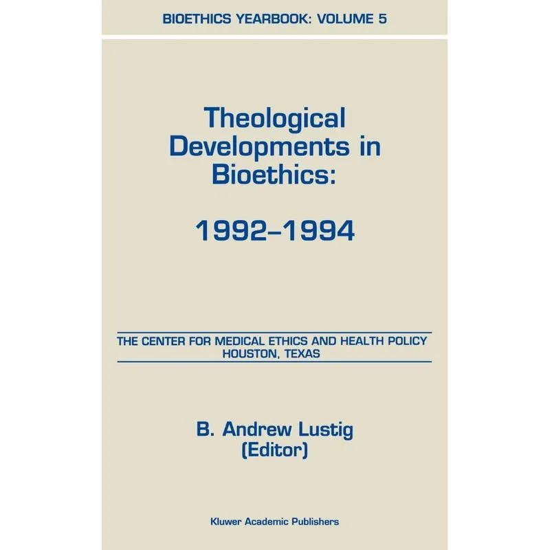 Bioethics Yearbook