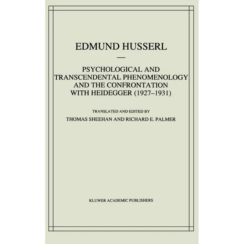 Psychological and Transcendental Phenomenology and the Conf
