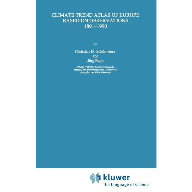 Climate Trend Atlas of Europe Based on Observations 1891-1990