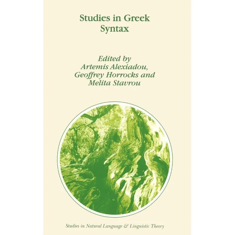 Studies in Greek Syntax