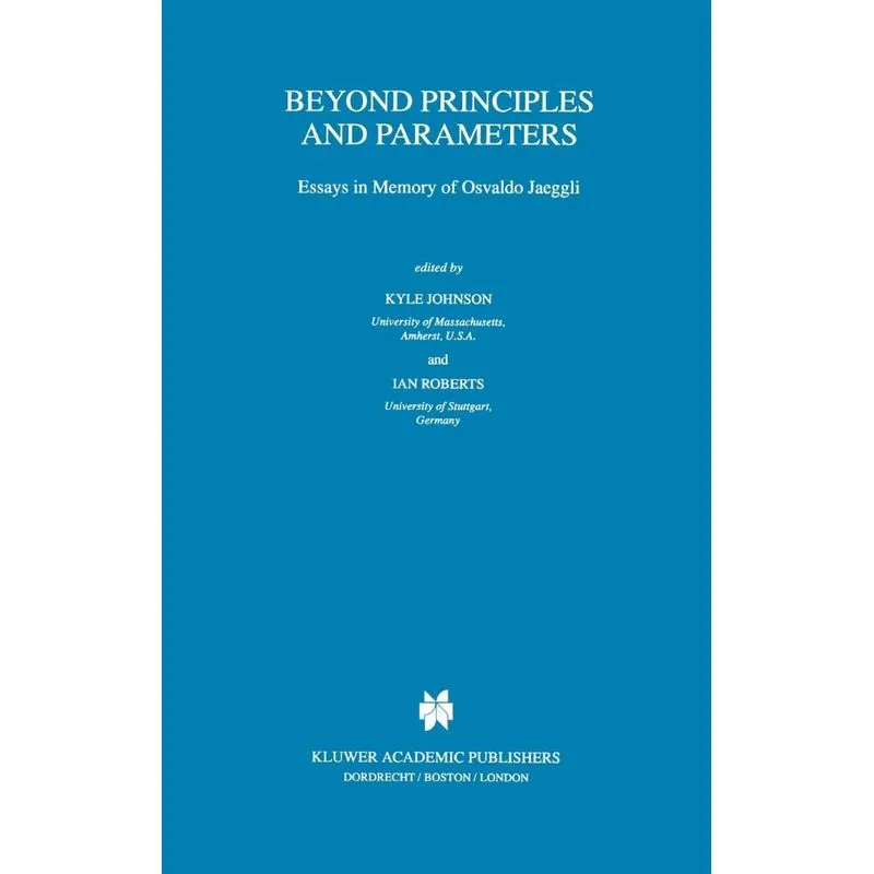 Beyond Principles and Parameters