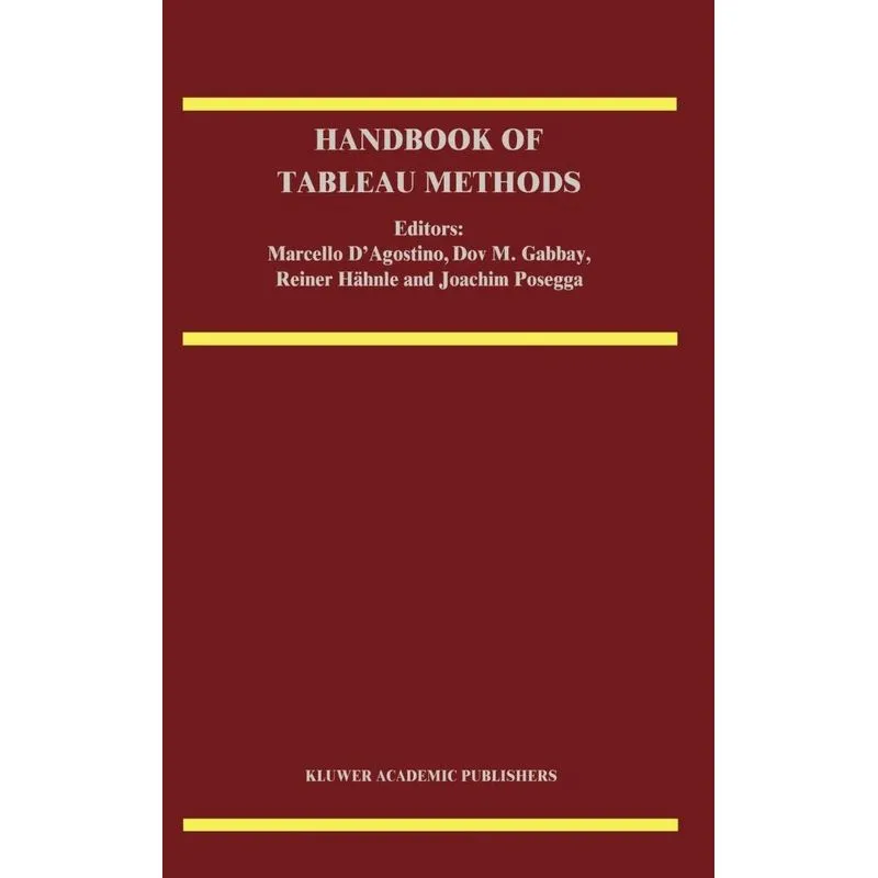 Handbook of Tableau Methods