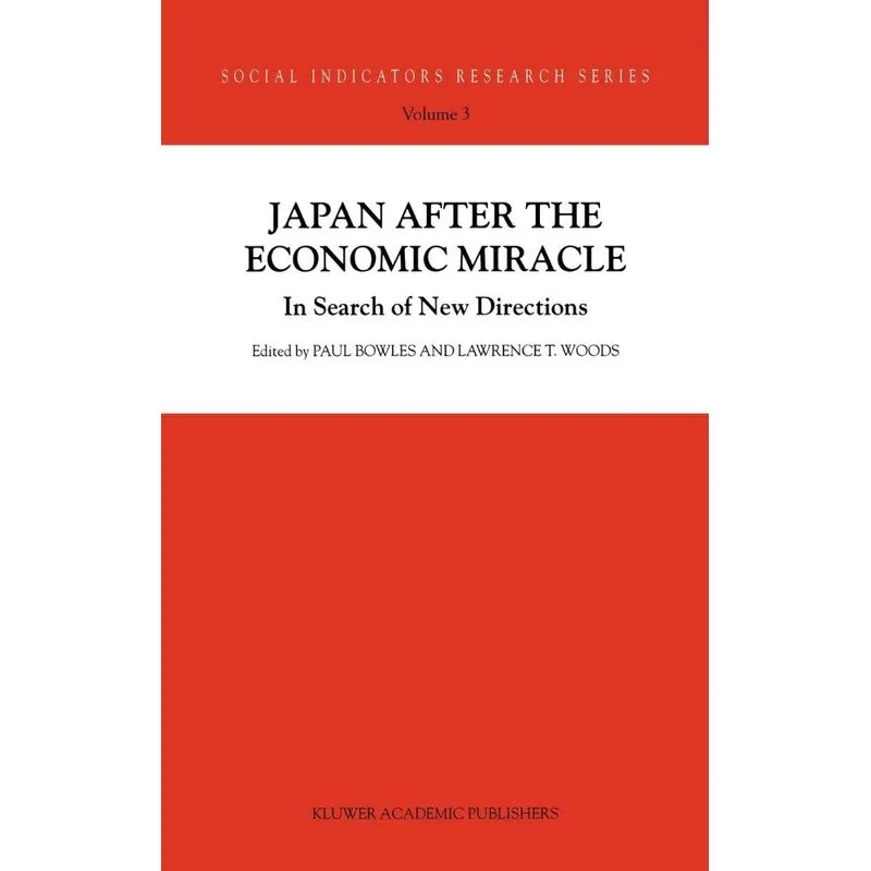 Japan after the Economic Miracle