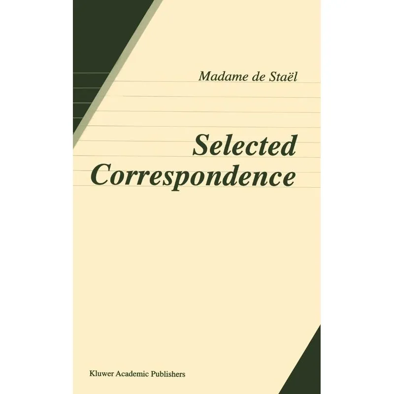Selected Correspondence