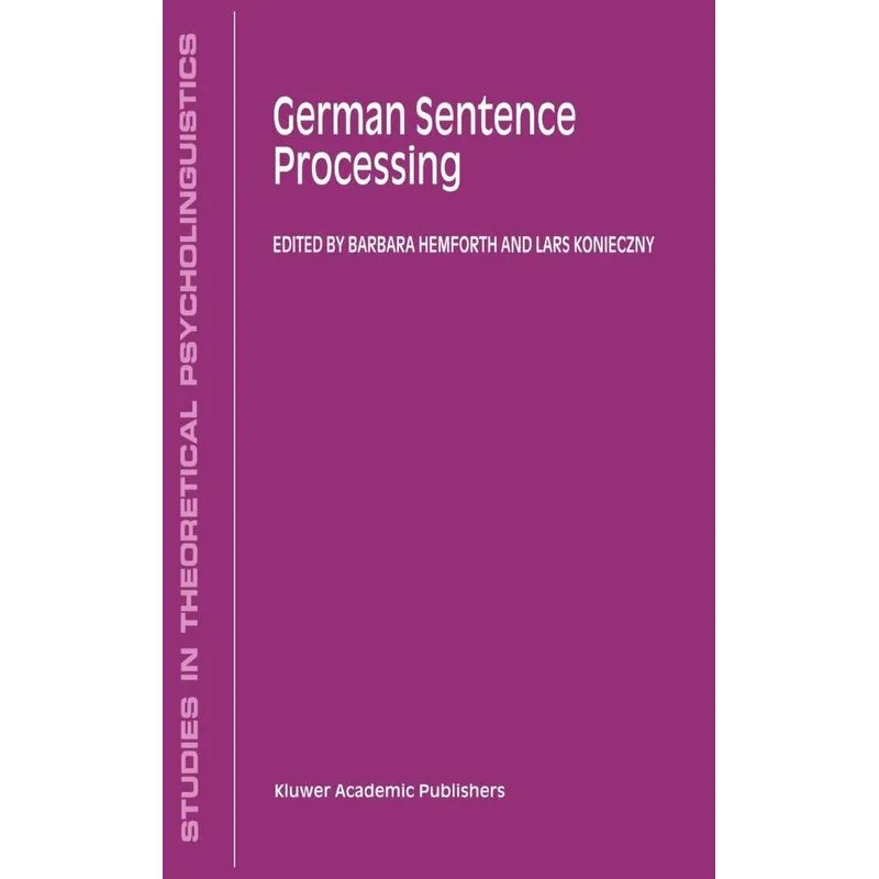 German Sentence Processing
