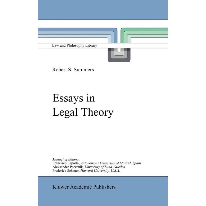 Essays in Legal Theory
