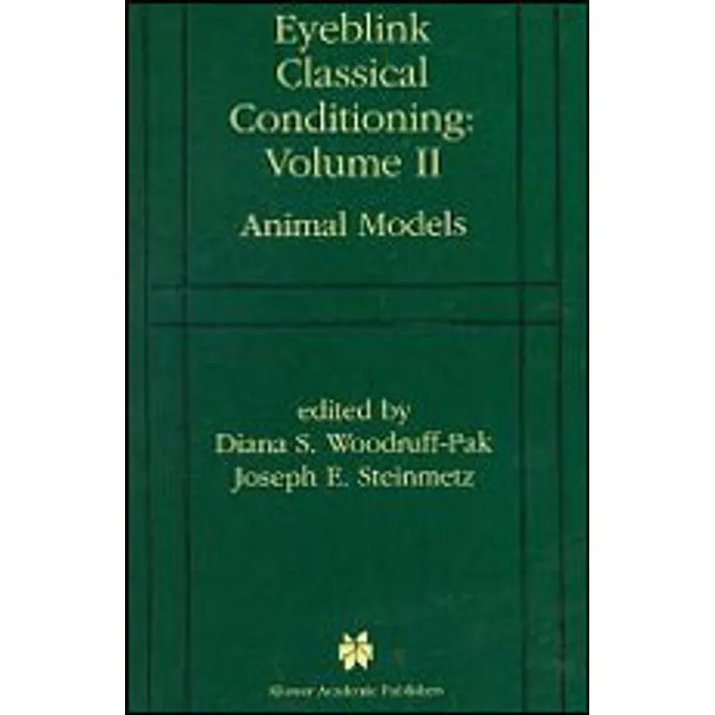 EYEBLINK CLASSICAL CONDITIONING - ANIMAL MODELS - VOL.2