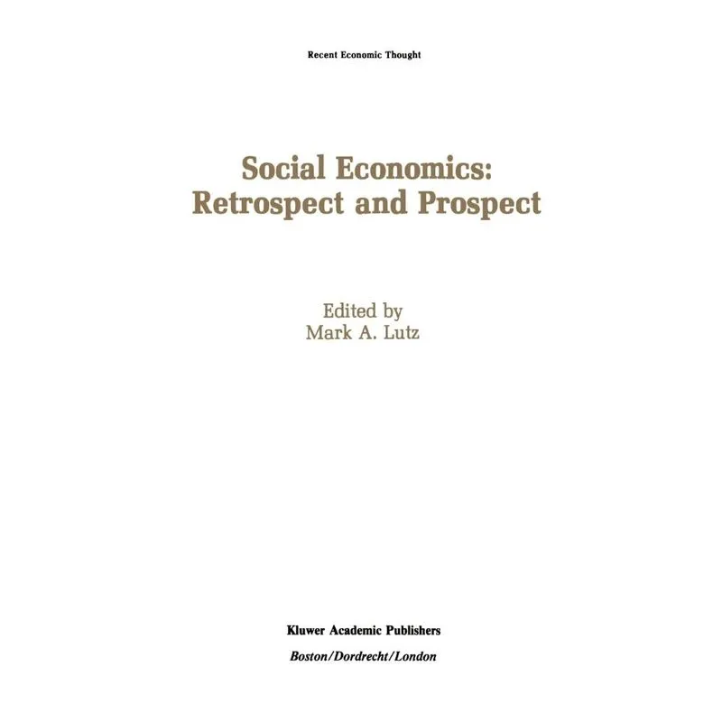 Social Economics