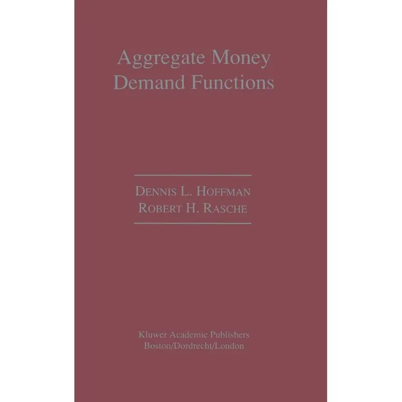 Aggregate Money Demand Functions