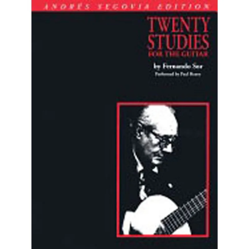 TWENTY STUDIES FOR GUITAR - BOOK ONLY