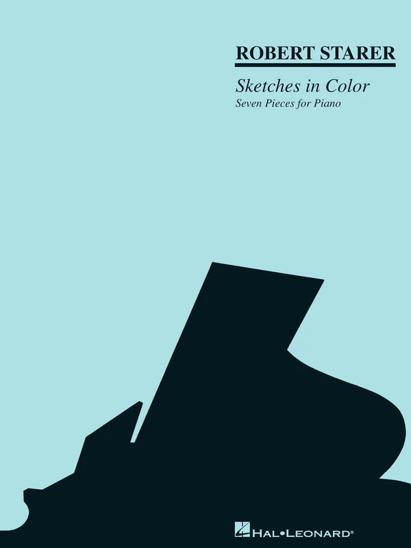 Robert Starer - Sketches in Color Seven Pieces for Piano 小品 鋼琴