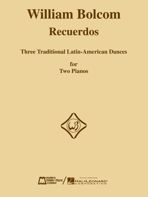 Recuerdos National Federation of Music Clubs 2014-2016 Selection 2 Pianos, 4 Hands 鋼琴