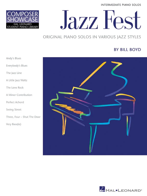 Jazz Fest Intermediate Piano Solo Composer Showcase 爵士音樂 鋼琴 獨奏作曲家