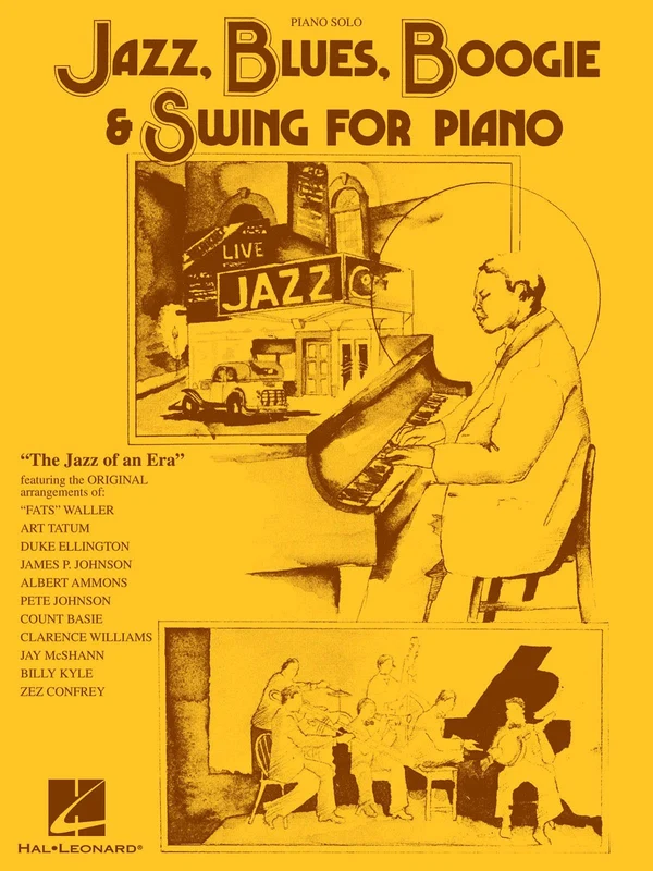 Jazz, Blues, Boogie & Swing for Piano 藍調 搖擺樂 鋼琴