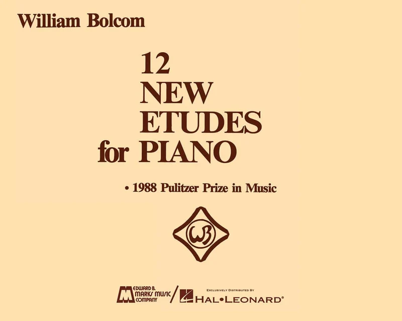 12 New Etudes for Piano Piano Solo 練習曲 鋼琴 獨奏