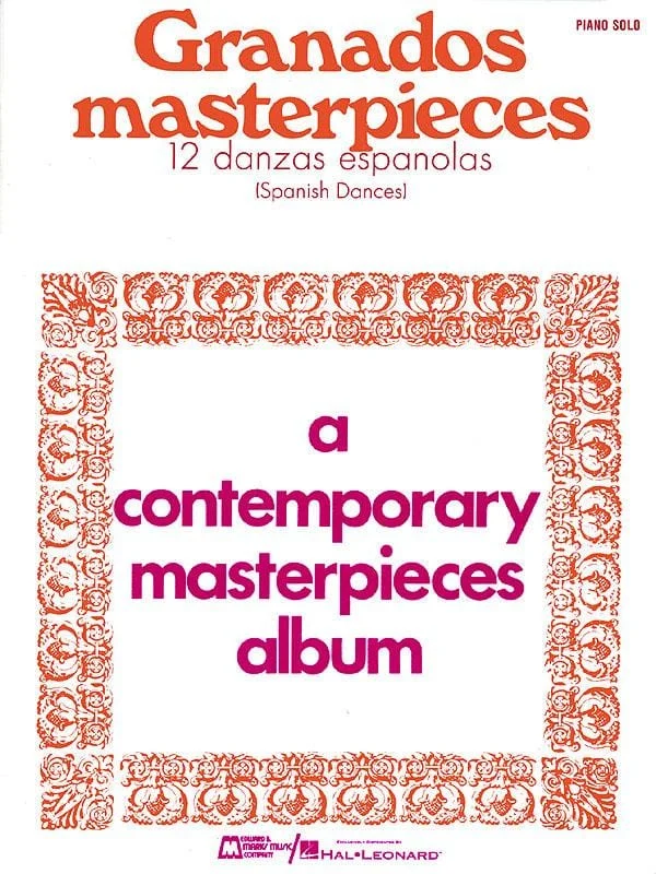 Masterpieces (12 Spanish Dances) Piano Solo 小品 舞曲 鋼琴 獨奏