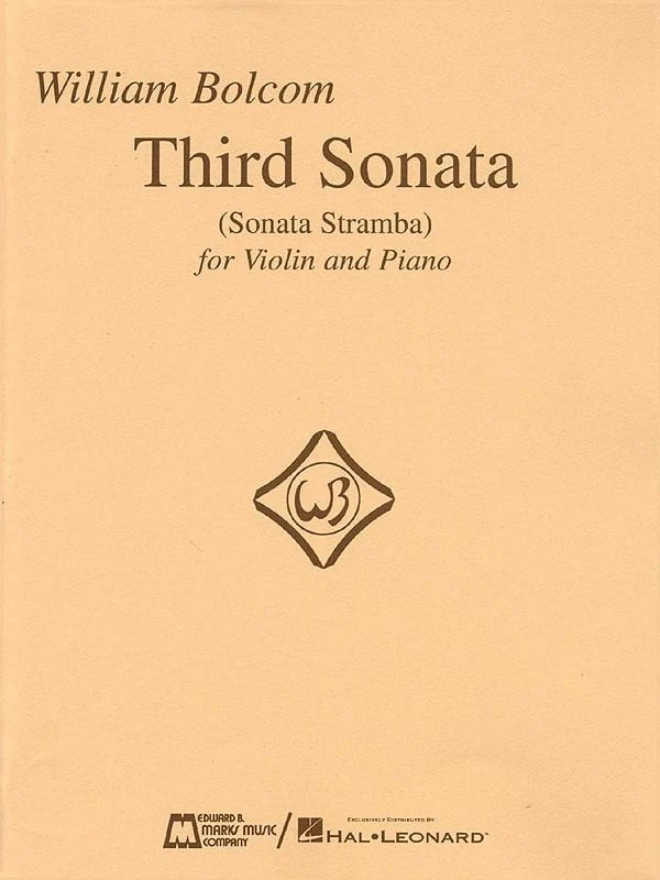 Third Sonata (Sonata Stramba) for Violin and Piano Violin and Piano 奏鳴曲 奏鳴曲 小提琴 鋼琴 小提琴 鋼琴