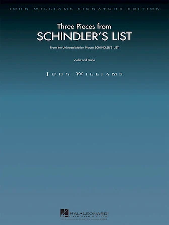 Three Pieces from Schindler's List Violin and Piano