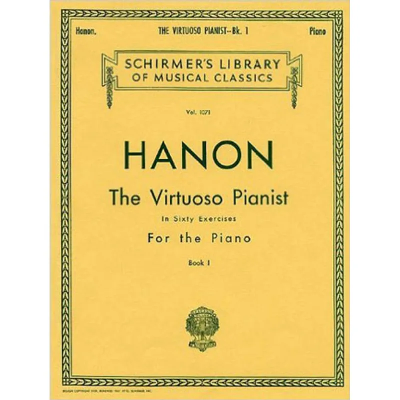 VIRTUOSO PIANISTIN 60 EXERCISES, THE - BOOK 1