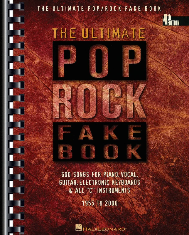 The Ultimate Pop/Rock Fake Book - 4th Edition C Edition 費克