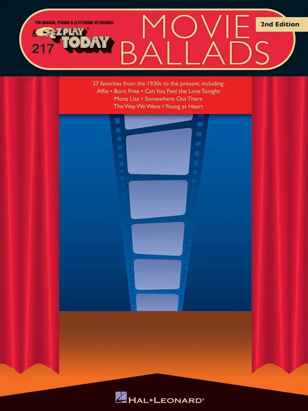 Movie Ballads - 2nd Edition E-Z Play Today Volume 217 敘事曲