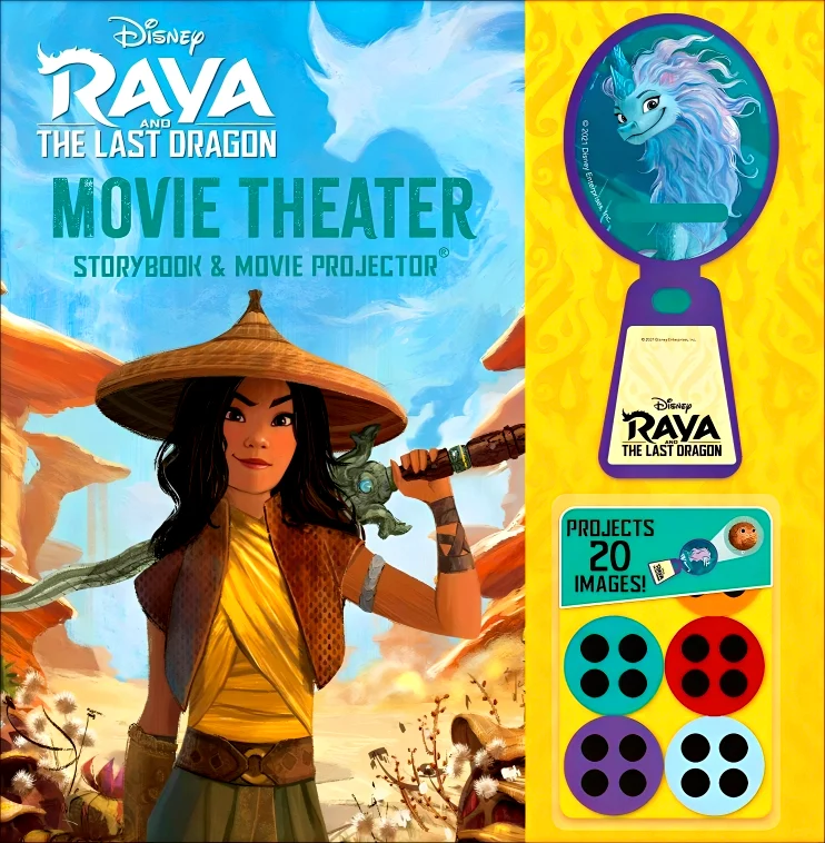 Disney: Raya And The Last Dragon Movie Theater Storybook & Movie Projector