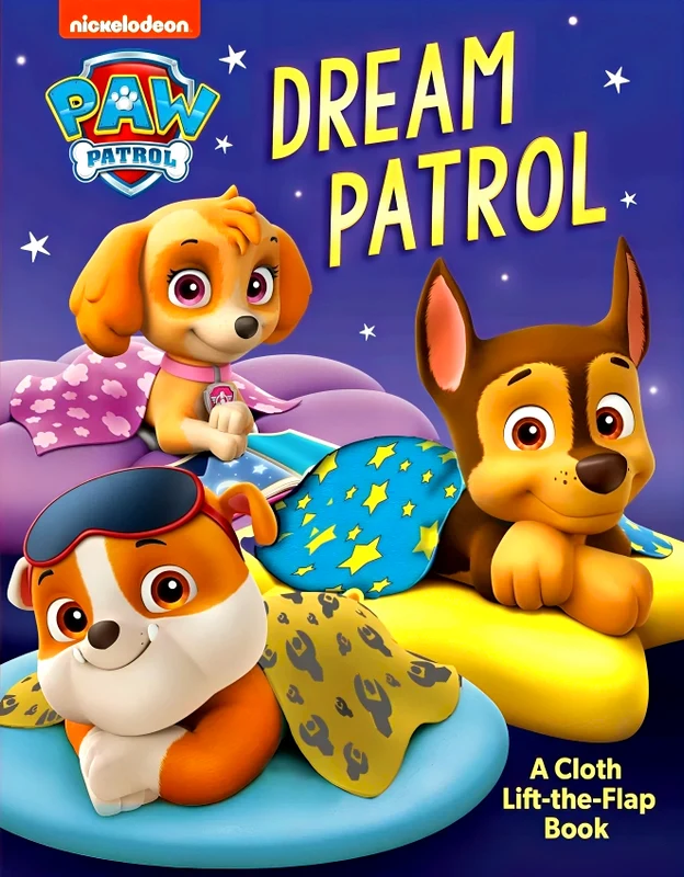 Dream Patrol Cloth Lift-The-Flap Book (Paw Patrol)