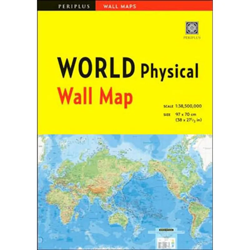 WORLD PHYSICAL WALL MAP