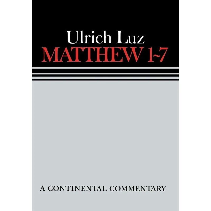 Matthew 1 7 Continental Commen. Matthew 1 7 Continental Commen