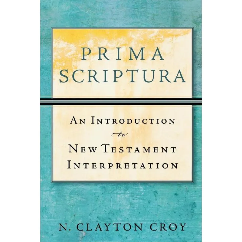 Prima Scriptura
