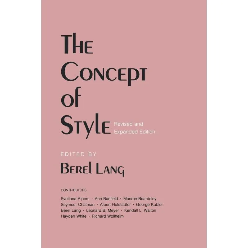 The Concept of Style