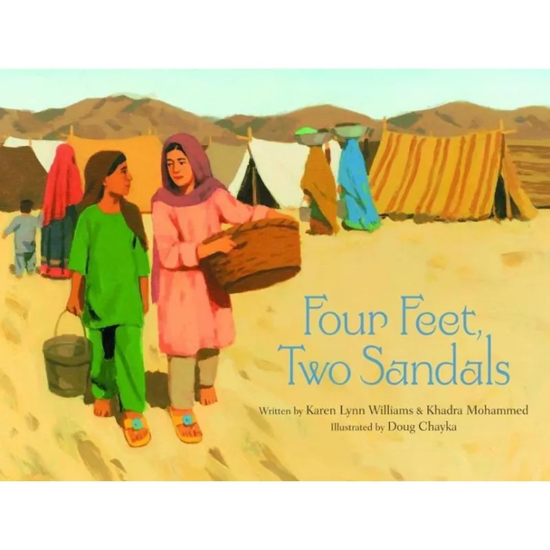 FOUR FEET, TWO SANDALS