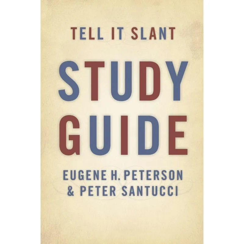 Tell It Slant (Study Guide)
