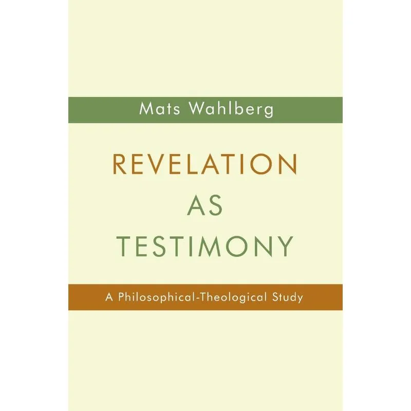 Revelation as Testimony