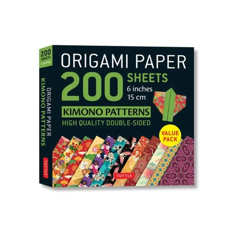 ORIGAMI PAPER 200 SHEETS KIMONO PATTERNS