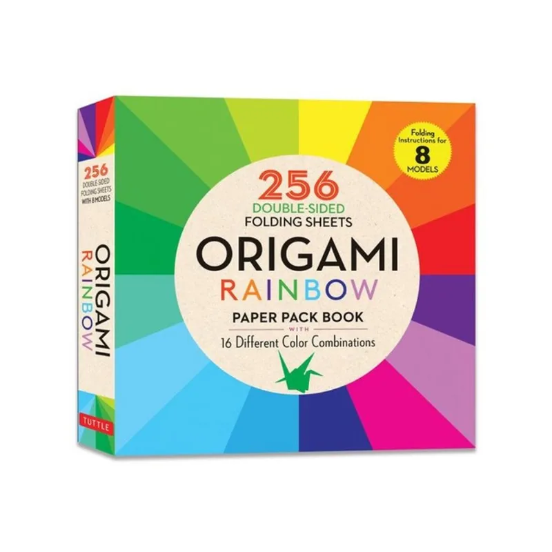ORIGAMI RAINBOW PAPER PACK BOOK