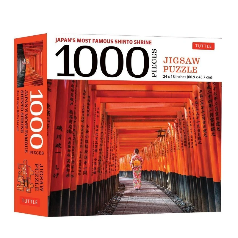 Japan's Most Famous Shinto Shrine 1000 Piece Jigsaw Puzzle Tuttle