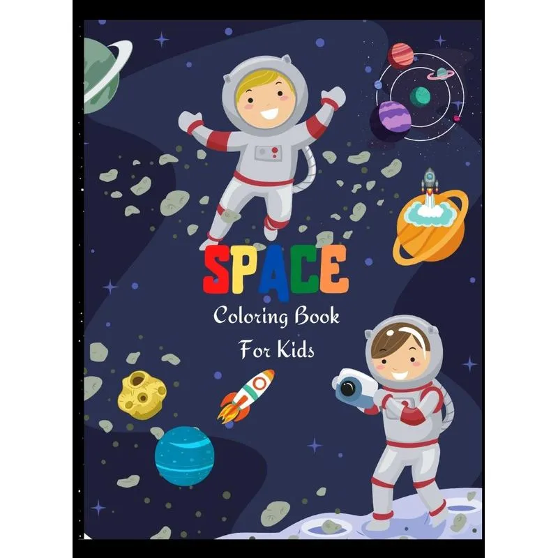 Space Coloring Book For Kids