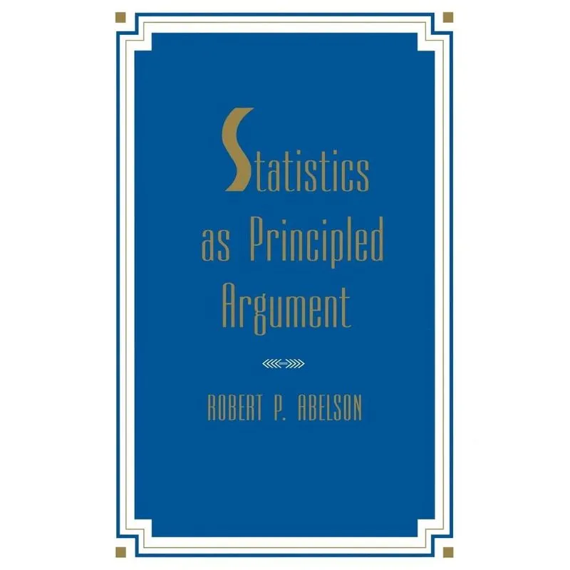Statistics As Principled Argument