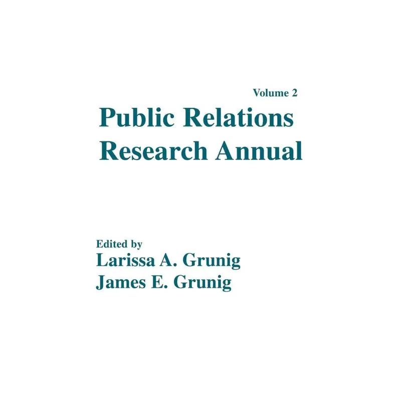 Public Relations Research Annual
