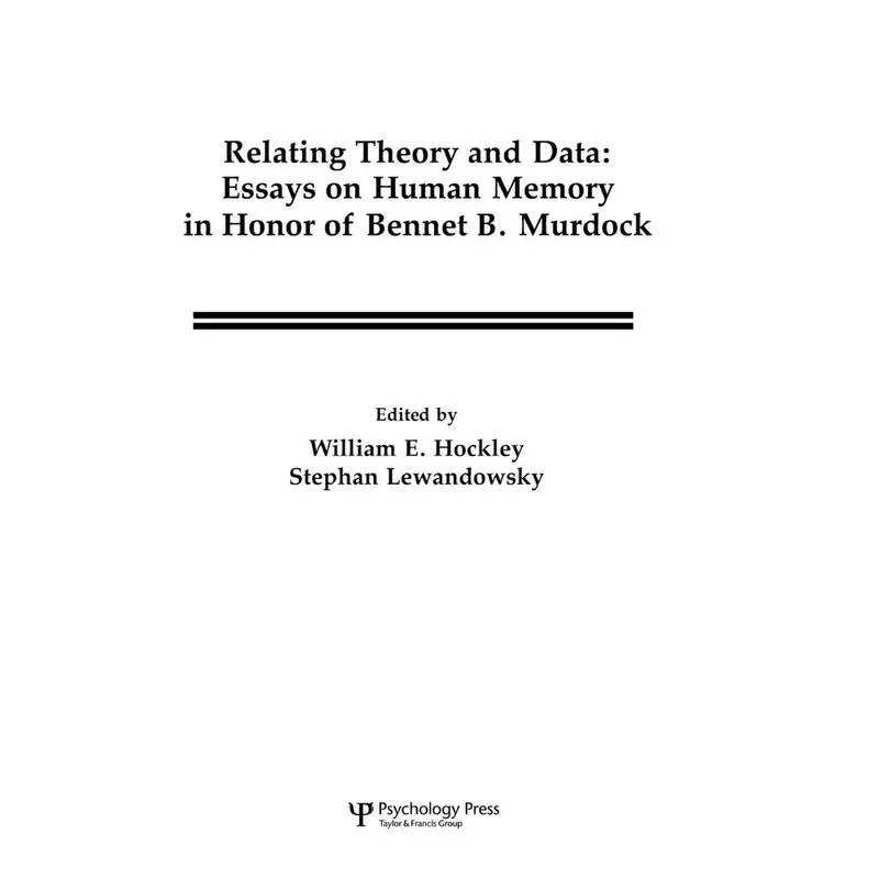 Relating Theory and Data