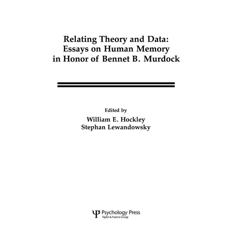 Relating Theory and Data